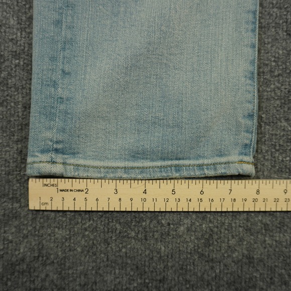 Polo Ralph Lauren Varick Slim Straight Jeans Mens 35x30 (Fits 38x31) Light Blue - Picture 6 of 16